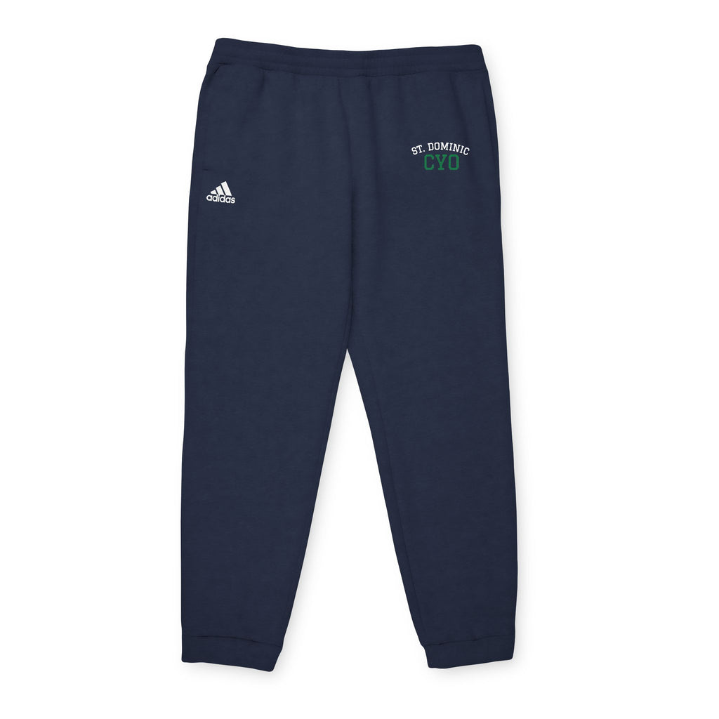 St. Dominic CYO Grey Fleece Joggers — adidas Casual Athletic Sweatpants